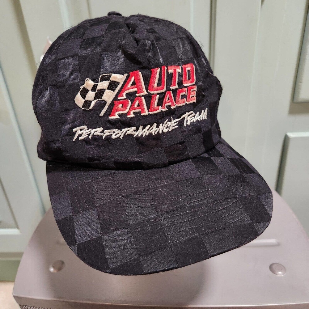 VTG‎ 90s Auto Palace Performance Team NASCAR Racecar Mens Snapback Hat Cap OSFA